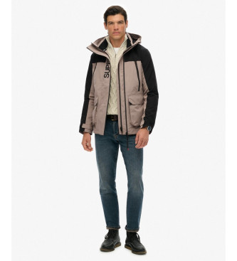 Superdry Giacca beige a blocchi
