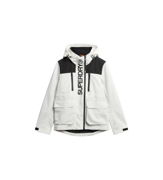 Superdry Kurtka Colorblock biała