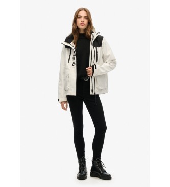 Superdry Płaszcz wiatrówka Colour Block Ult biały
