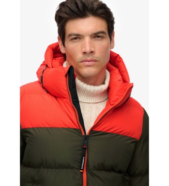 Superdry Veste polaire colore grise