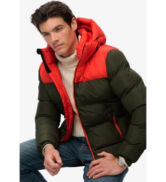 Superdry Veste polaire colore grise