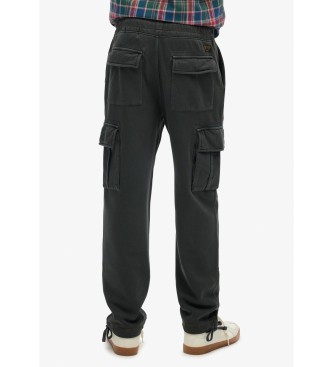 Superdry Baggy Cargo-Joggerhose schwarz