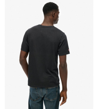 Superdry Kupfer-T-Shirt schwarz