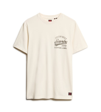 Superdry Copper Label Chest Graphic T-shirt vit