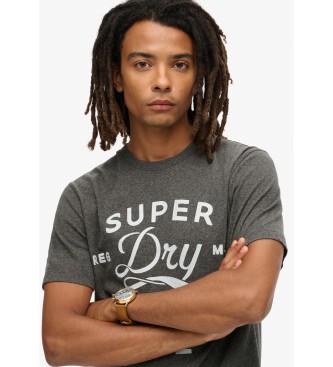 Superdry T-shirt grigia da lavoro Copper Label