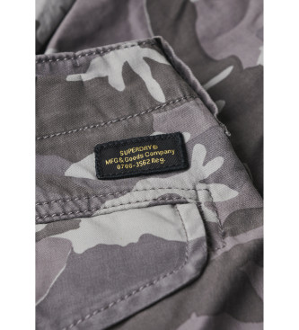 Superdry Vojaške kratke hlače bermuda Core grey