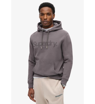 Superdry Core City loose sweatshirt grey