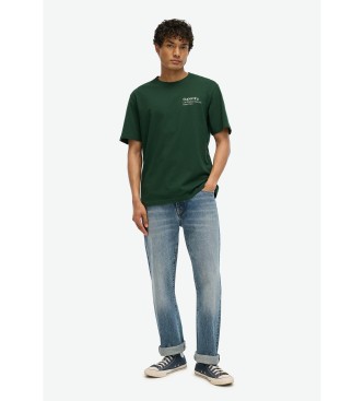 Superdry Koszulka miejska Core Logo zielona