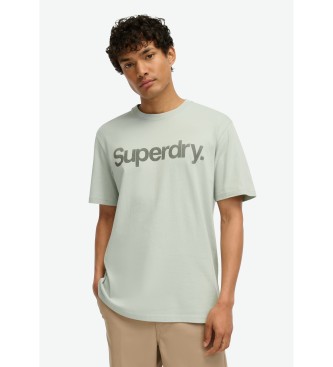 Superdry Koszulka Core City w kolorze szarym