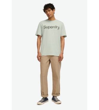 Superdry Kernstadt-T-Shirt grau