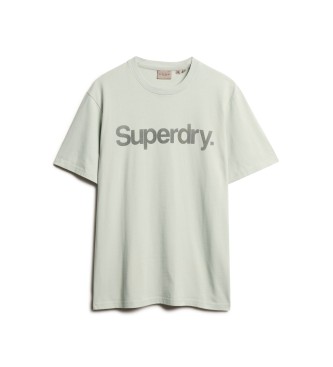 Superdry Maglietta grigia del Core City