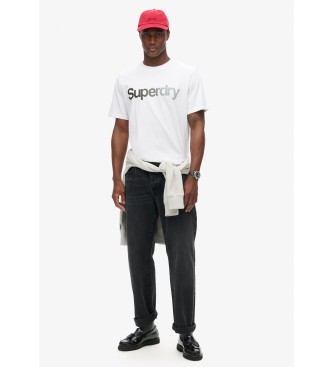 Superdry Core Faded Logo Lose T-shirt Wei  