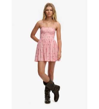 Superdry Cami dress pink