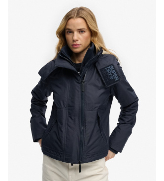 Superdry Giacca Antivento Artico con Cappuccio blu marino