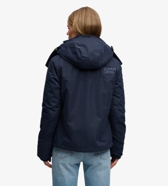 Superdry Arctic MF Windbreaker Jacket with Hood navy