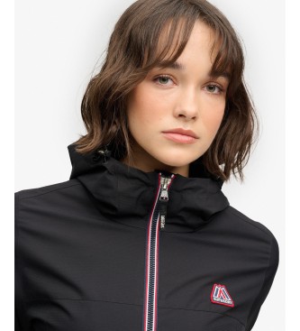 Superdry Essential TRI Black Windbreaker Jacket