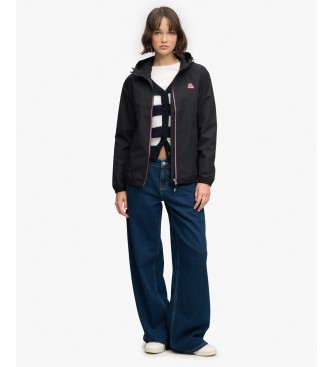Superdry Essential TRI Black Windbreaker Jacket