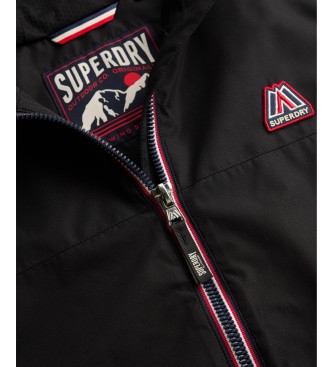 Superdry Essential TRI Black Windbreaker Jacket