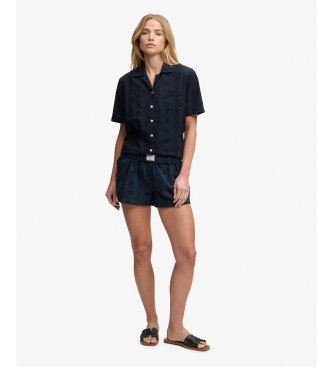 Superdry Shorts Broderie Beach marine