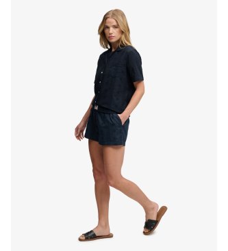 Superdry Shorts Broderie Beach marine