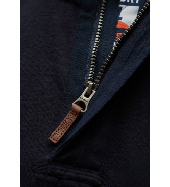 Superdry Klasyczny sweter półgolf