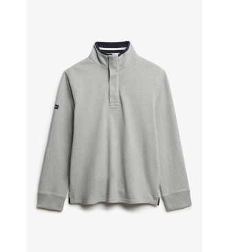 Superdry Classic Half pullover grey