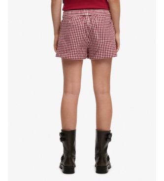 Superdry Cal��es Riscas vermelhas