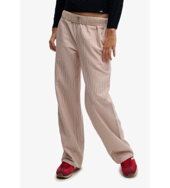 Superdry Pantal�n Stripe rojo