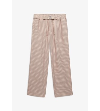 Superdry Pantal�n Stripe rojo