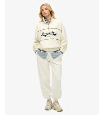Superdry Jogger Country Club Cuff Country Club Cuff Bukser off-white