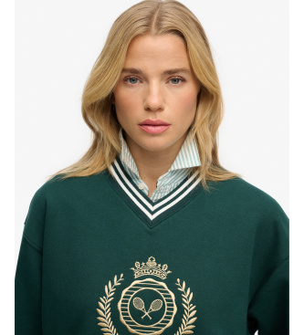 Superdry Country Club sweatshirt groen