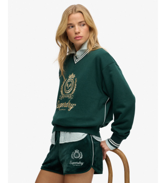 Superdry Country Club sweatshirt groen