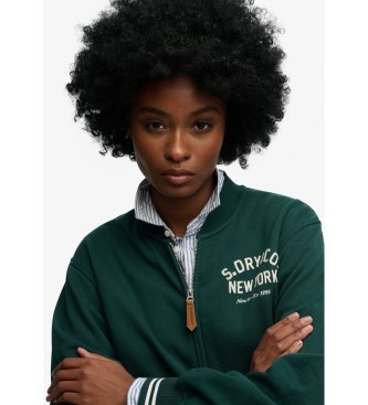 Superdry Country Club Bomberjacke gr�n