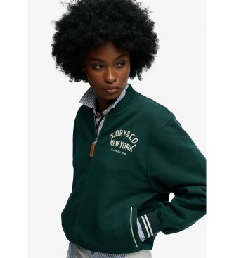 Superdry Country Club Bomberjacke gr�n