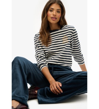 Superdry Maglietta blu navy Country Club