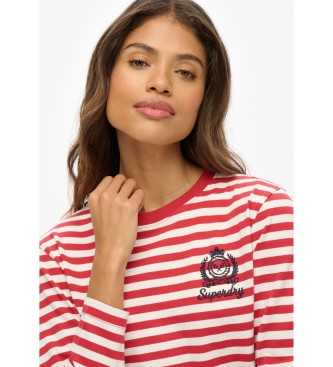 Superdry Maglietta rossa del Country Club