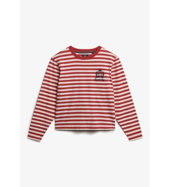 Superdry Maglietta rossa del Country Club