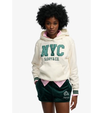 Superdry Country Club Varsity Sweatshirt beige