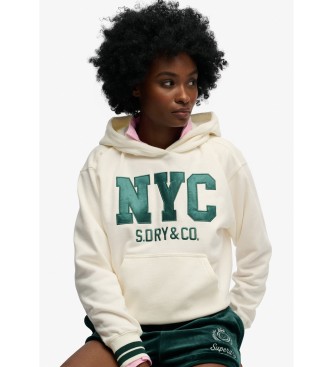 Superdry Country Club Varsity Sweatshirt beige