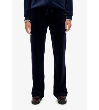 Superdry Jogger Country Club Velour Navy Jogger Bukser