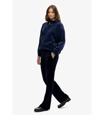 Superdry Jogger Country Club Velour Navy Jogger Bukser