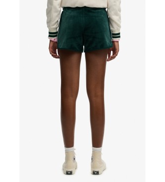 Superdry Short Country Club Velour vert