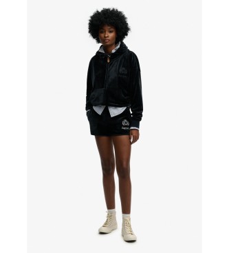 Superdry Sweatshirt Country Club Velour marine