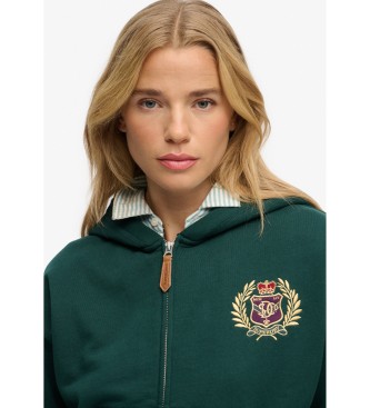 Superdry Cache-nez Country Club vert