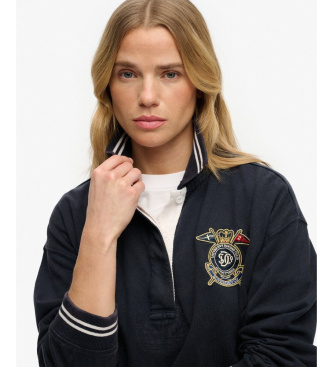 Superdry Sudadera Crest Rugby marino