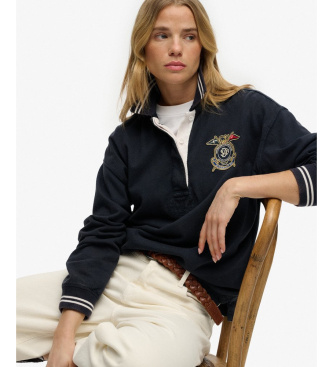 Superdry Sudadera Crest Rugby marino
