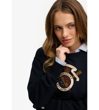 Superdry Sweatshirt Crest navy