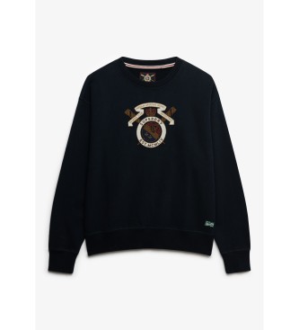 Superdry Sweatshirt Crest navy
