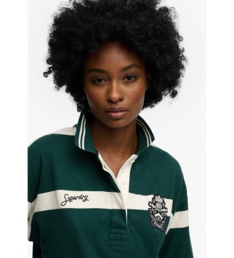 Superdry Polo vert Crest