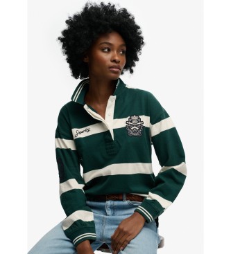 Superdry Polo vert Crest